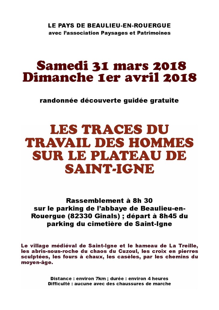 Lire la suite à propos de l’article Une belle randonnée ce week end