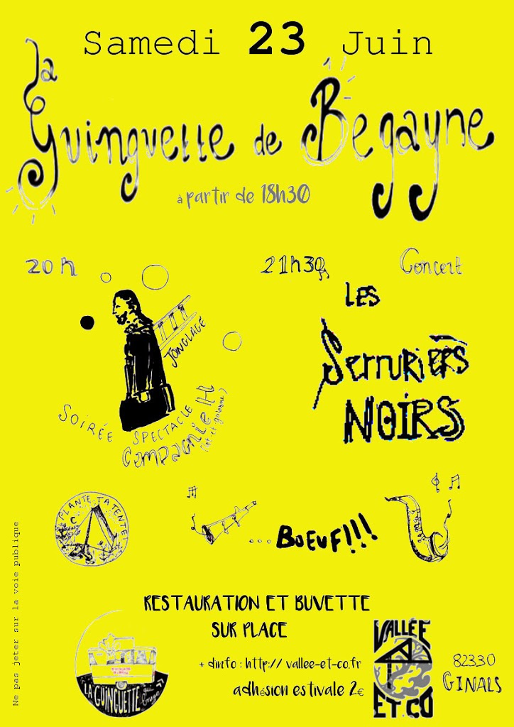 Lire la suite à propos de l’article Guinguette du 23 juin